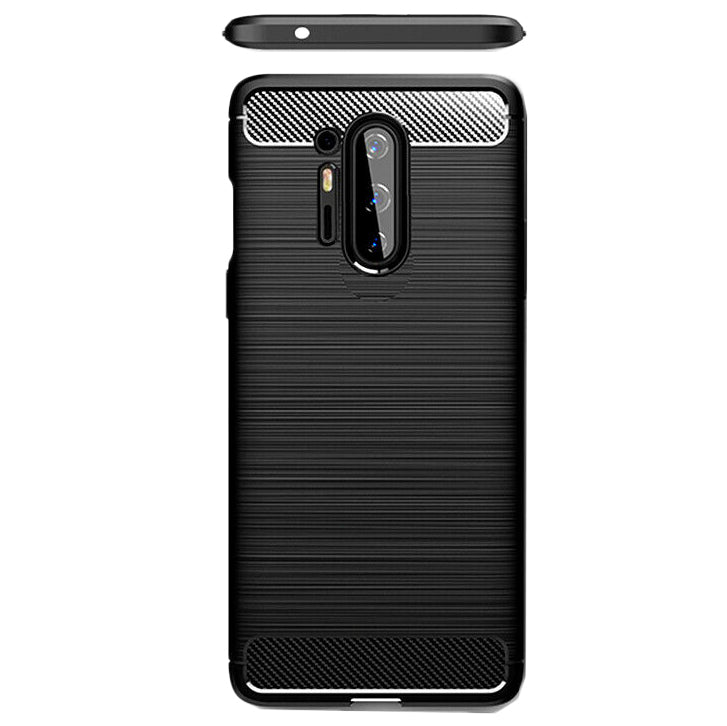 Maska za OnePlus 8 Pro, Techsuit, Karbon, Crna