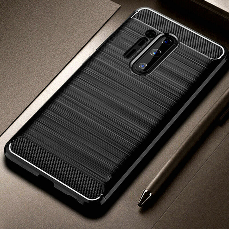 Maska za OnePlus 8 Pro, Techsuit, Karbon, Crna