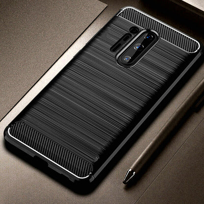 Maska za OnePlus 8 Pro, Techsuit, Karbon, Crna