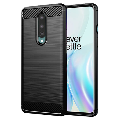 Maska za OnePlus 8, Techsuit, Karbon, Crna