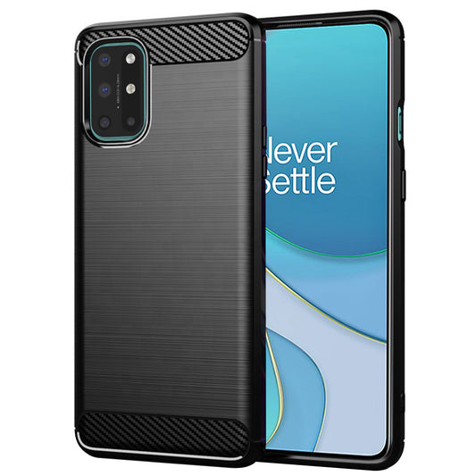 Maska za OnePlus 8T, Techsuit, Karbon, Crna