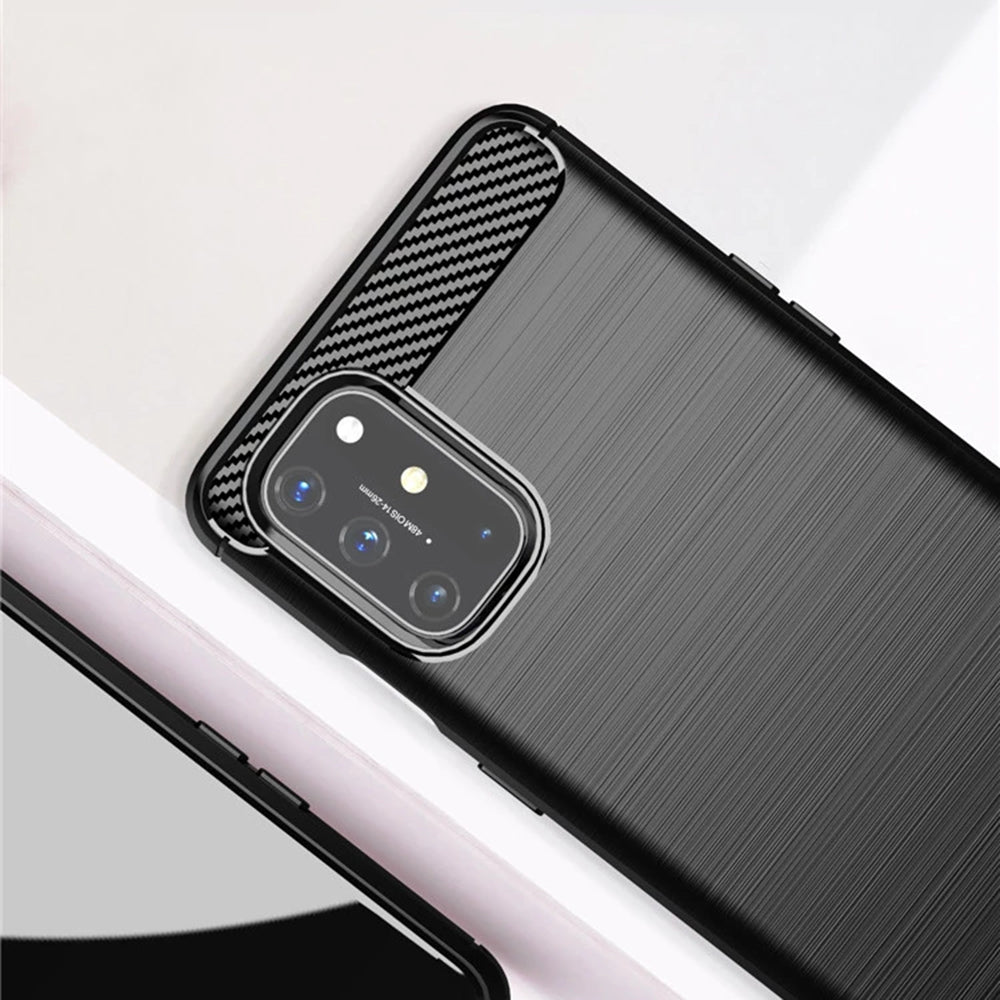 Maska za OnePlus 8T, Techsuit, Karbon, Crna