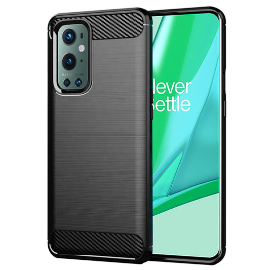Maska za OnePlus 9 Pro, Techsuit, Karbon, Crna