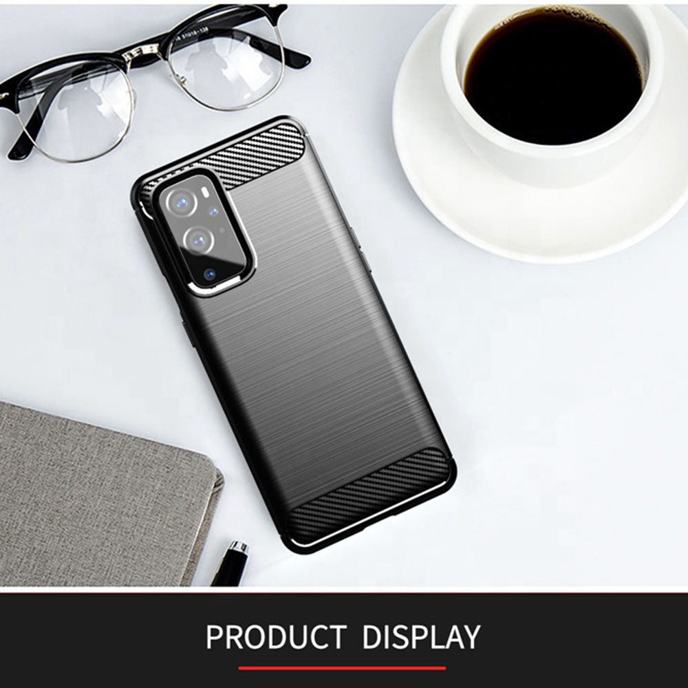 Maska za OnePlus 9 Pro, Techsuit, Karbon, Crna