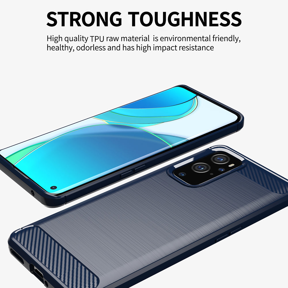 Maska za OnePlus 9 Pro, Techsuit, Karbon, Crna