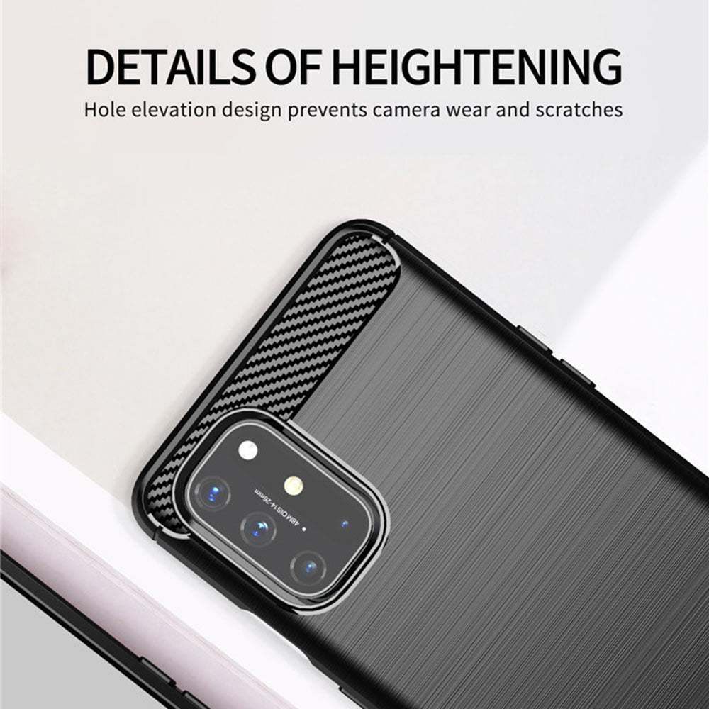 Maska za OnePlus 9, Techsuit, Karbon, Crna