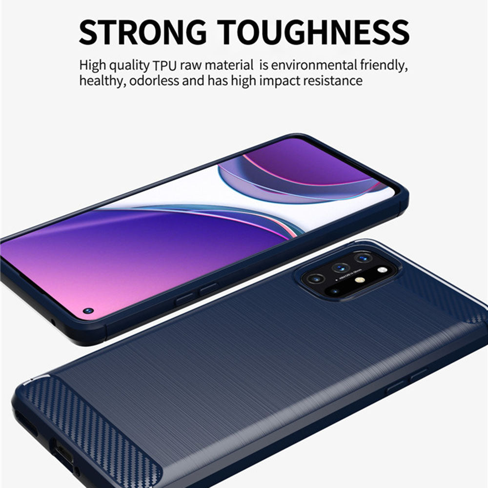 Maska za OnePlus 9, Techsuit, Karbon, Crna
