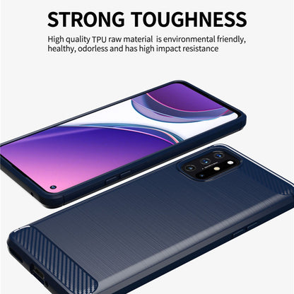 Maska za OnePlus 9, Techsuit, Karbon, Crna