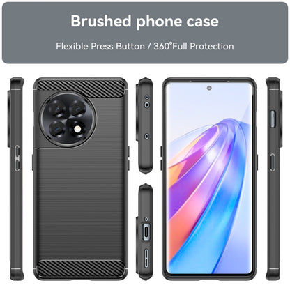 Futrola za OnePlus Ace 2 / 11R, Techsuit, Karbon, Crna