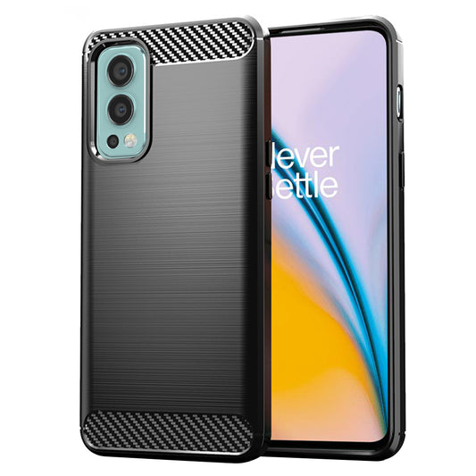 Maska za OnePlus Nord 2 5G, Techsuit, Karbon, Crna