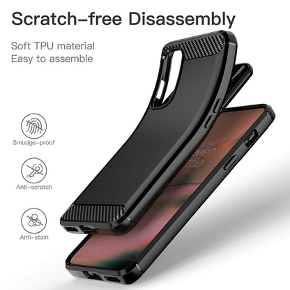 Maska za OnePlus Nord 2 5G, Techsuit, Karbon, Crna