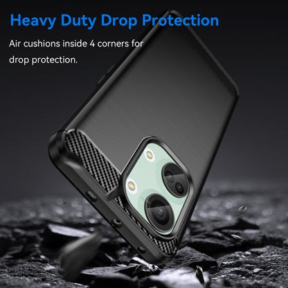 Maska za OnePlus Nord 3, Techsuit, Karbon, Crna