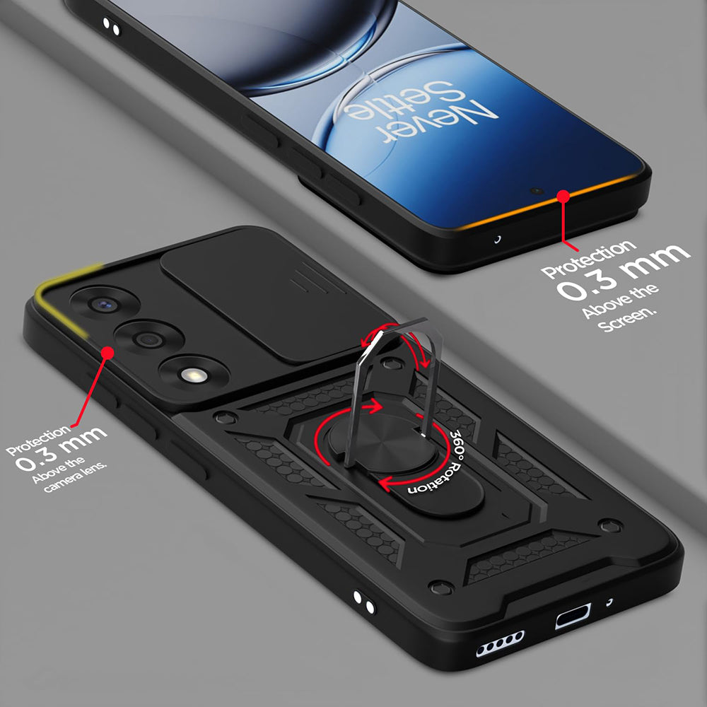 Maska za OnePlus Nord 5, Techsuit, CamShield, Crna