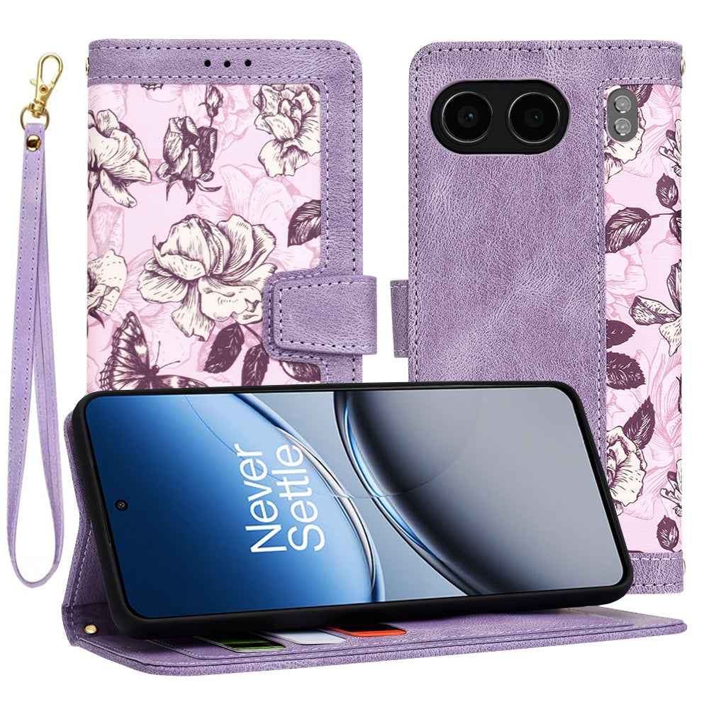 Maska za OnePlus Nord 4, Techsuit, FlipCraft, Ljubičasta