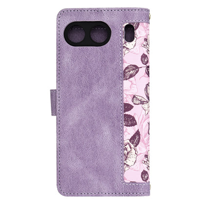 Maska za OnePlus Nord 4, Techsuit, FlipCraft, Ljubičasta