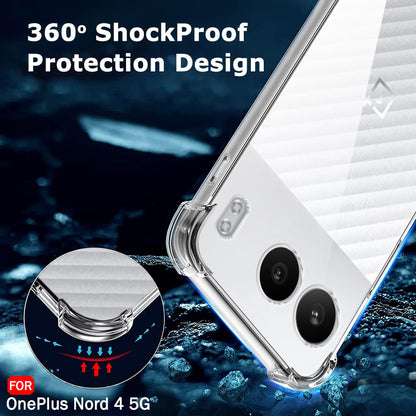 Maska za OnePlus Nord 4, Techsuit, Shockproof Clear, Prozirna