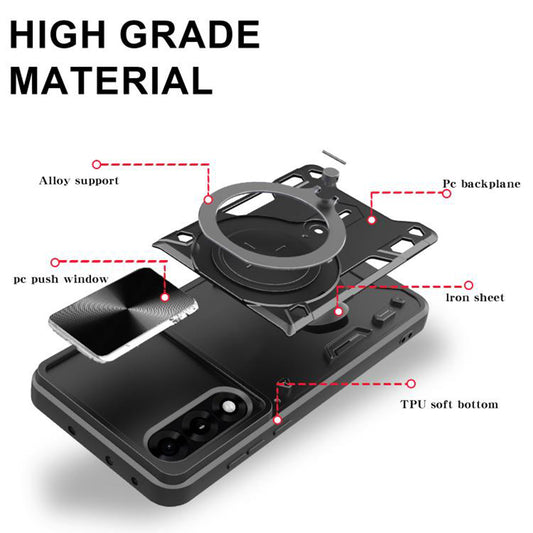 Maska za OnePlus Nord 5, Techsuit, CamGuard Pro, Crna