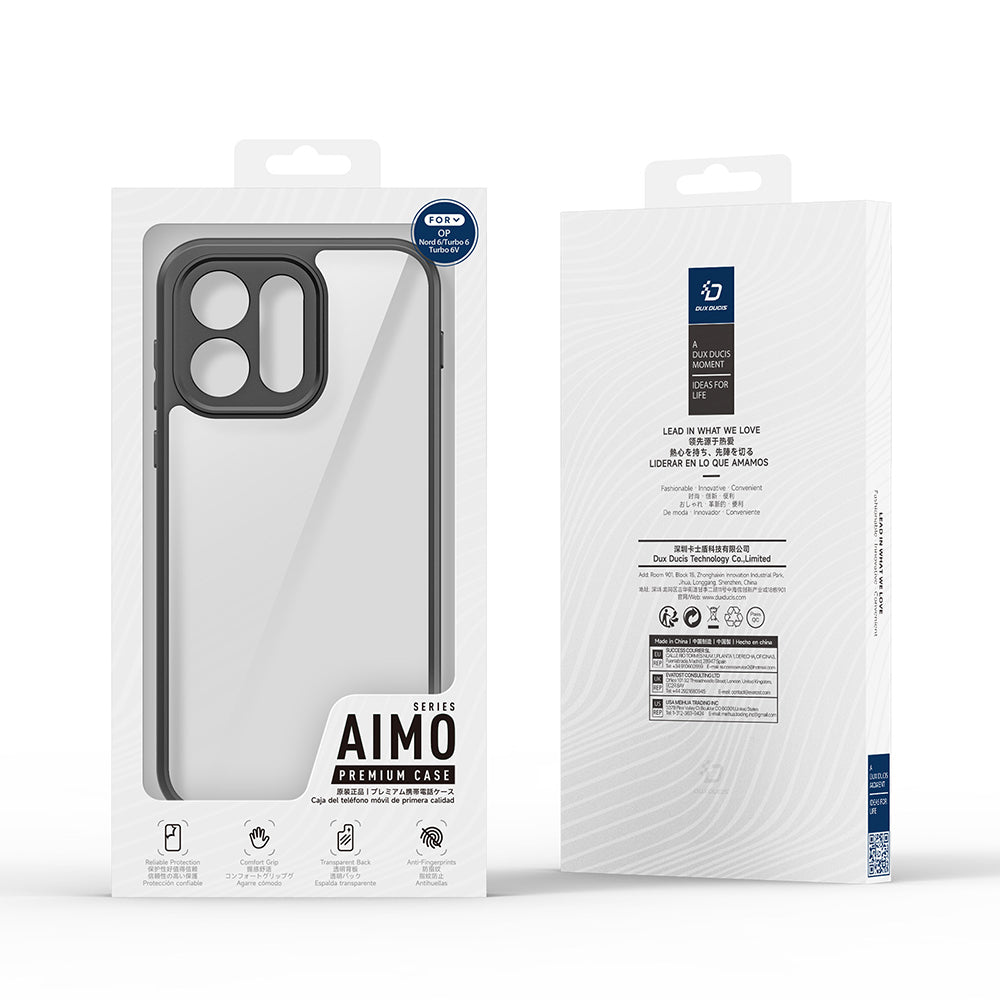 Maska za OnePlus Nord 6, DUX DUCIS, Aimo, Crna