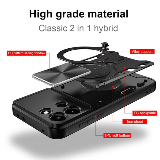 Maska za OnePlus Nord 6, Techsuit, CamGuard Pro, Crna