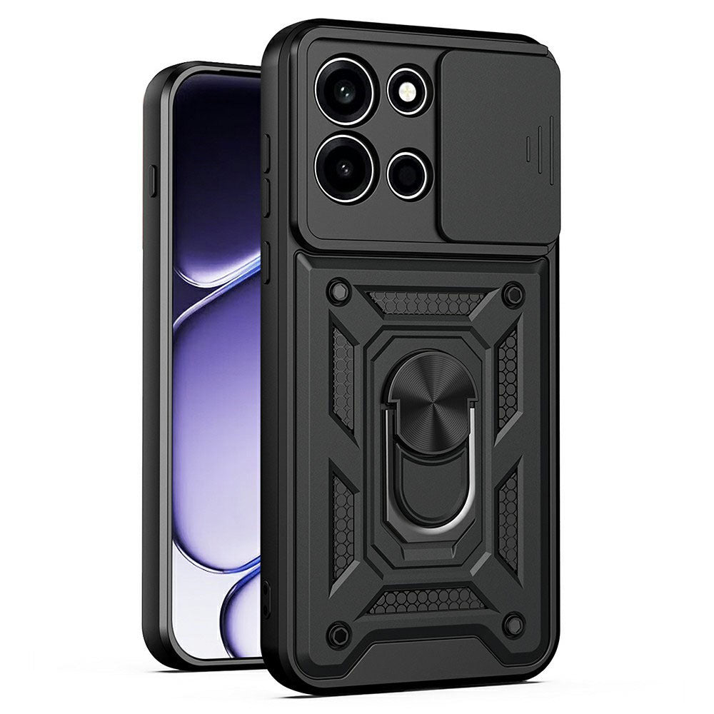 Maska za OnePlus Nord 6, Techsuit, CamShield, Crna