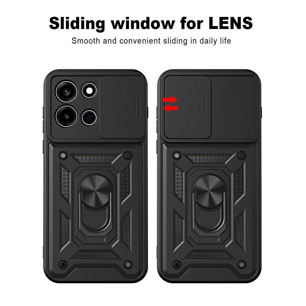 Maska za OnePlus Nord 6, Techsuit, CamShield, Crna