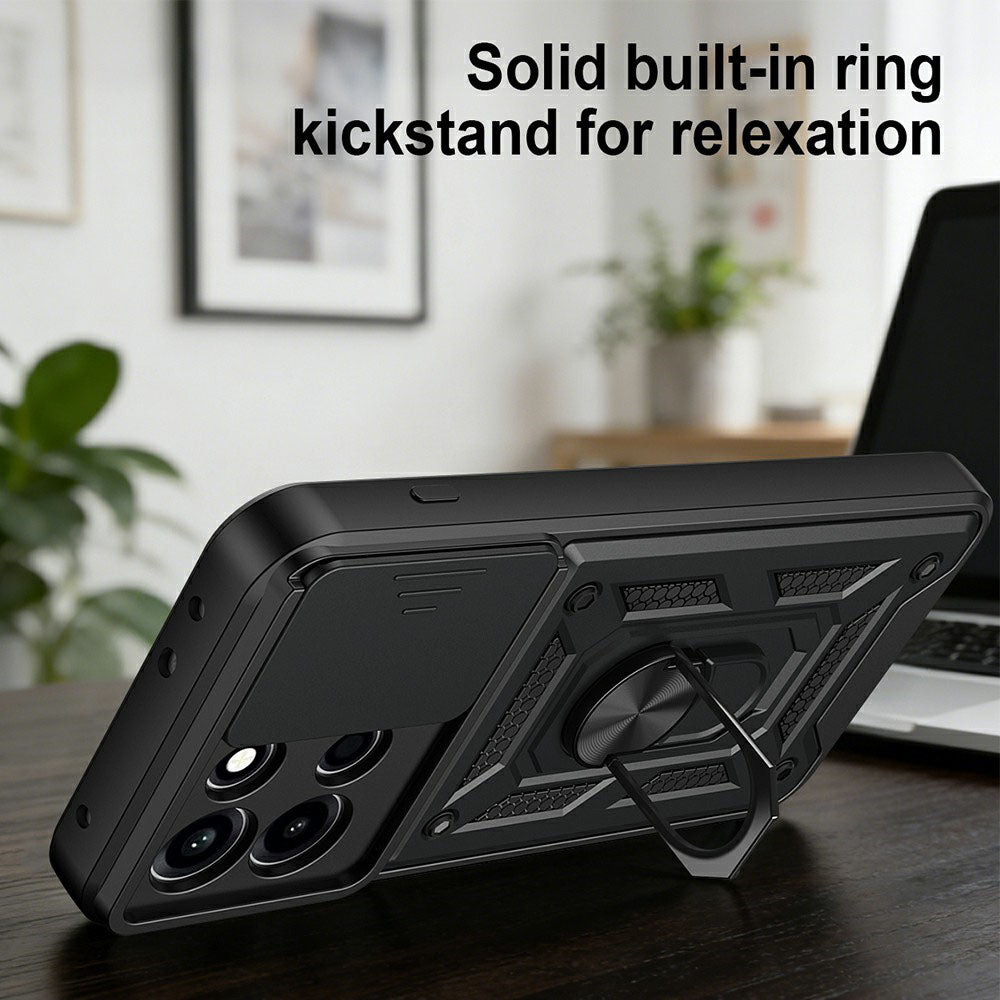 Maska za OnePlus Nord 6, Techsuit, CamShield, Crna