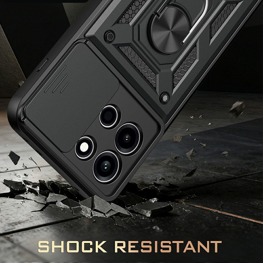 Maska za OnePlus Nord 6, Techsuit, CamShield, Crna