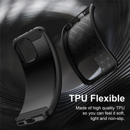 Maska za OnePlus Nord 6, Techsuit, Karbon, Plava