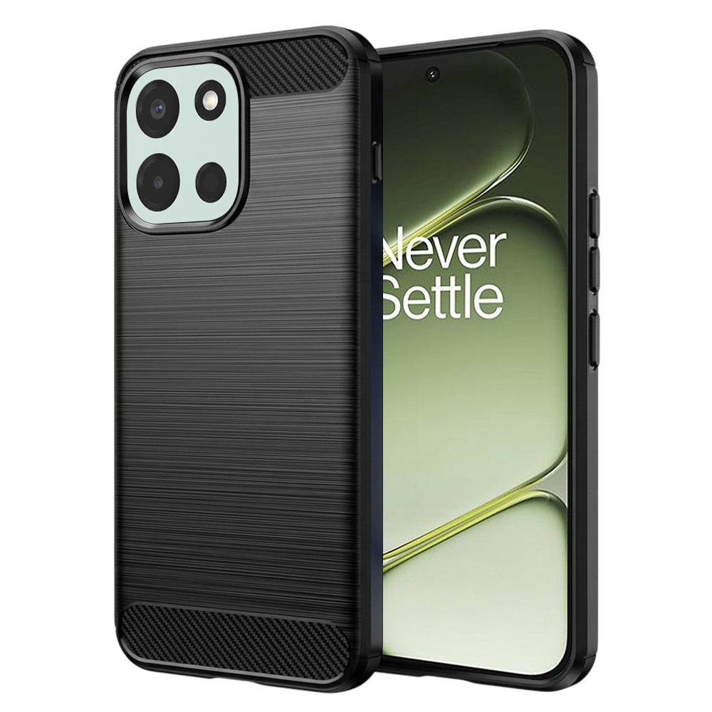 Maska za OnePlus Nord 6, Techsuit, Karbon, Crna