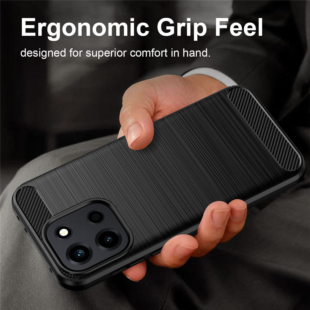 Maska za OnePlus Nord 6, Techsuit, Karbon, Crna