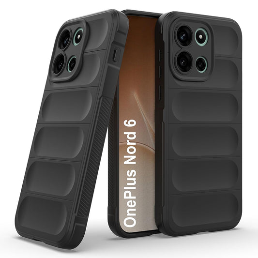 Maska za OnePlus Nord 6, Techsuit, Magic Shield, Crna