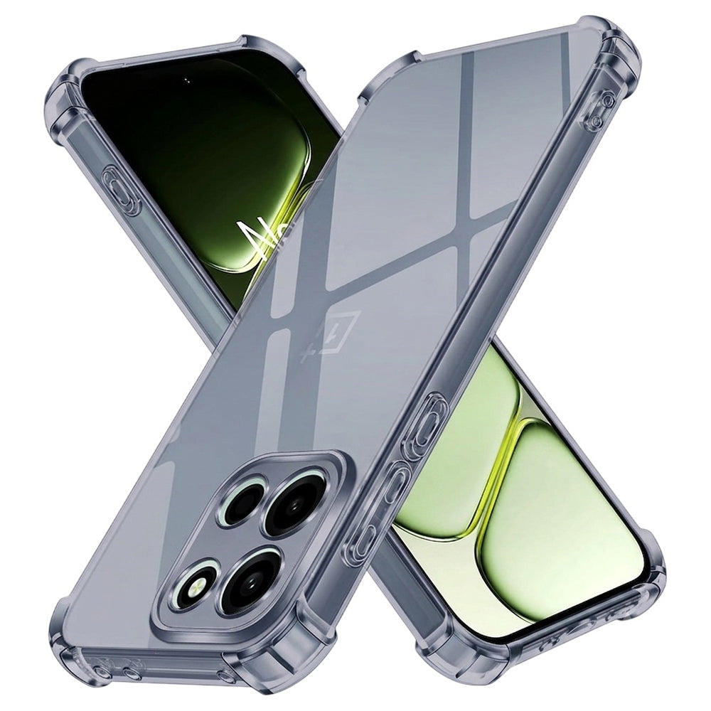Maska za OnePlus Nord 6, Techsuit, Shockproof Clear, Siva