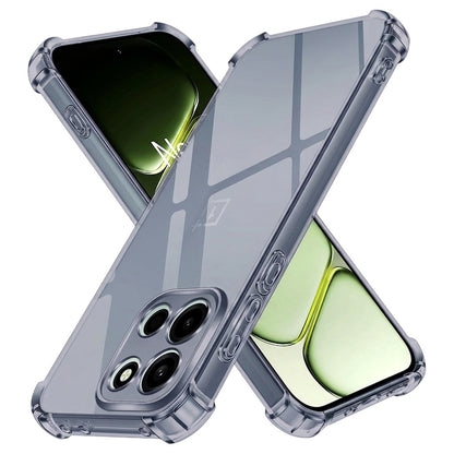 Maska za OnePlus Nord 6, Techsuit, Shockproof Clear, Siva