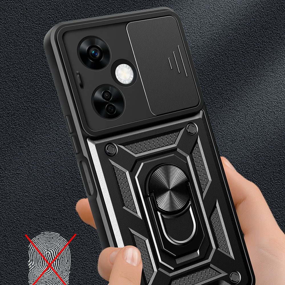 Maska za OnePlus Nord CE 3 Lite, Techsuit, CamShield, Crna