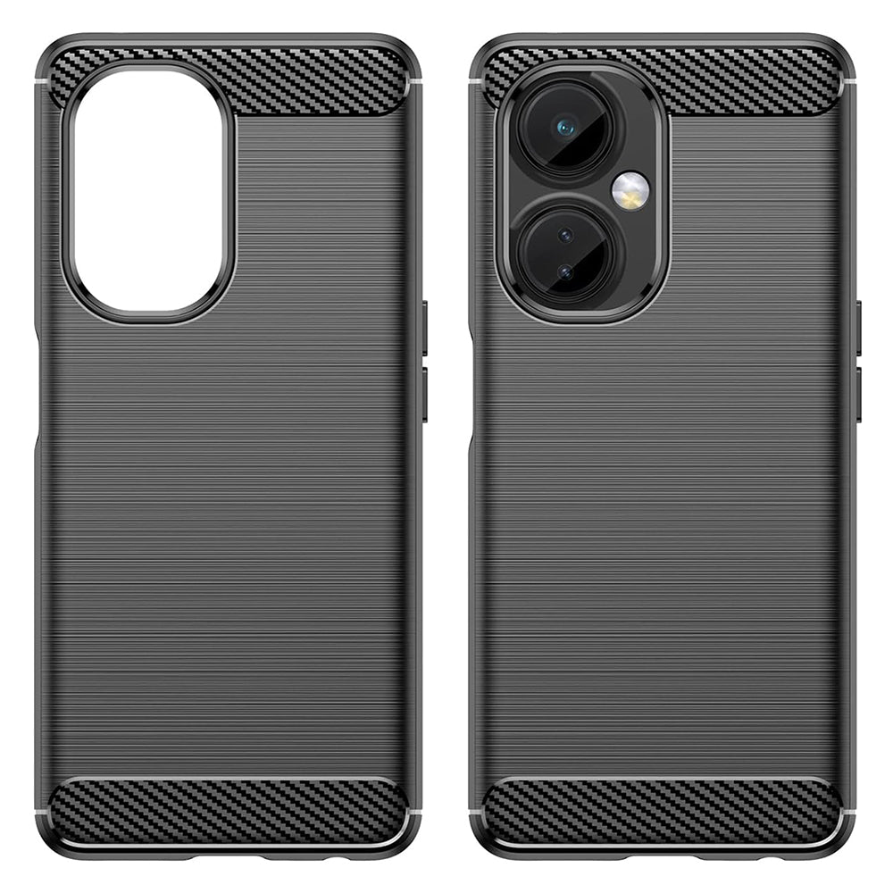 Maska za OnePlus Nord CE 3 Lite, Techsuit, Karbon, Crna