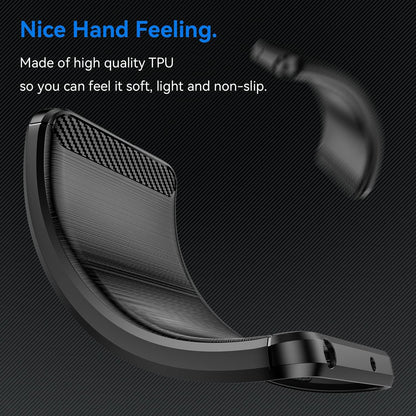 Maska za OnePlus Nord CE 3 Lite, Techsuit, Karbon, Crna