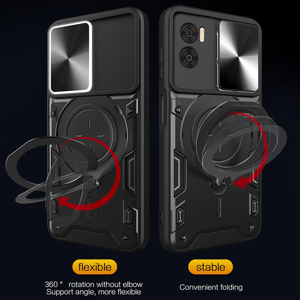 Maska za OnePlus Nord CE4 Lite, Techsuit, CamGuard Pro, Crvena