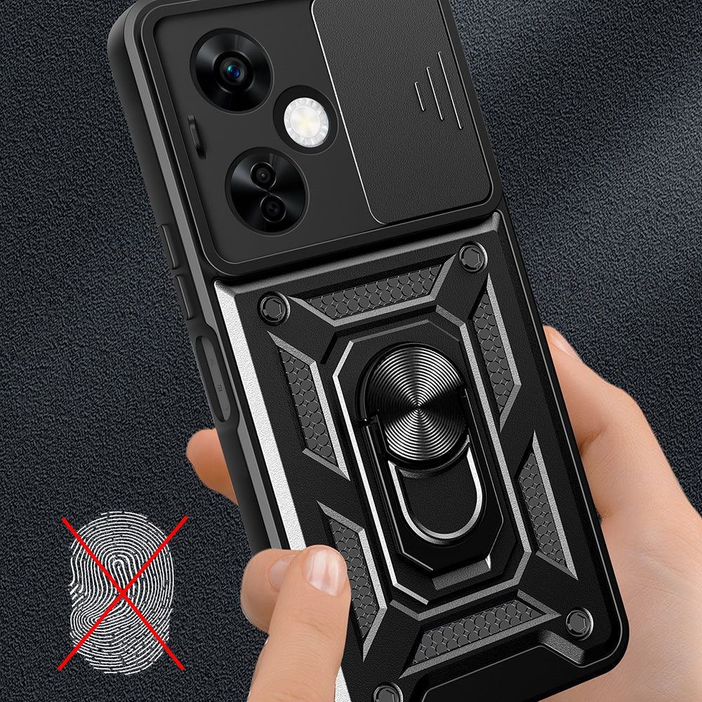 Maska za OnePlus Nord CE4 Lite, Techsuit, CamShield, Zelena