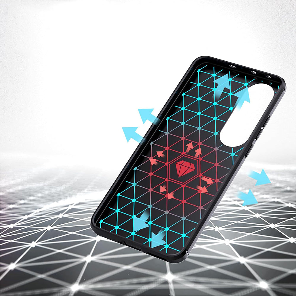 Maska za OnePlus Nord CE4 Lite, Techsuit, Karbon, Crna