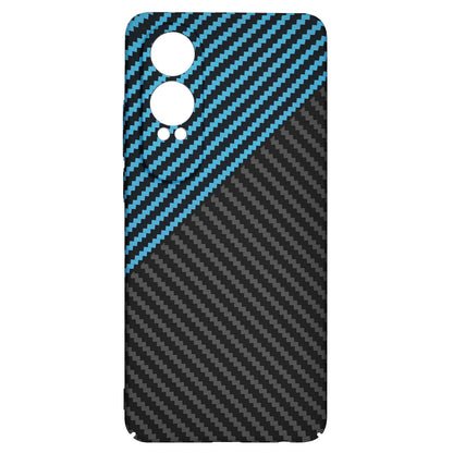 Maska za OnePlus Nord CE4 Lite, Techsuit, Carbonite FiberShell, Crno Plava