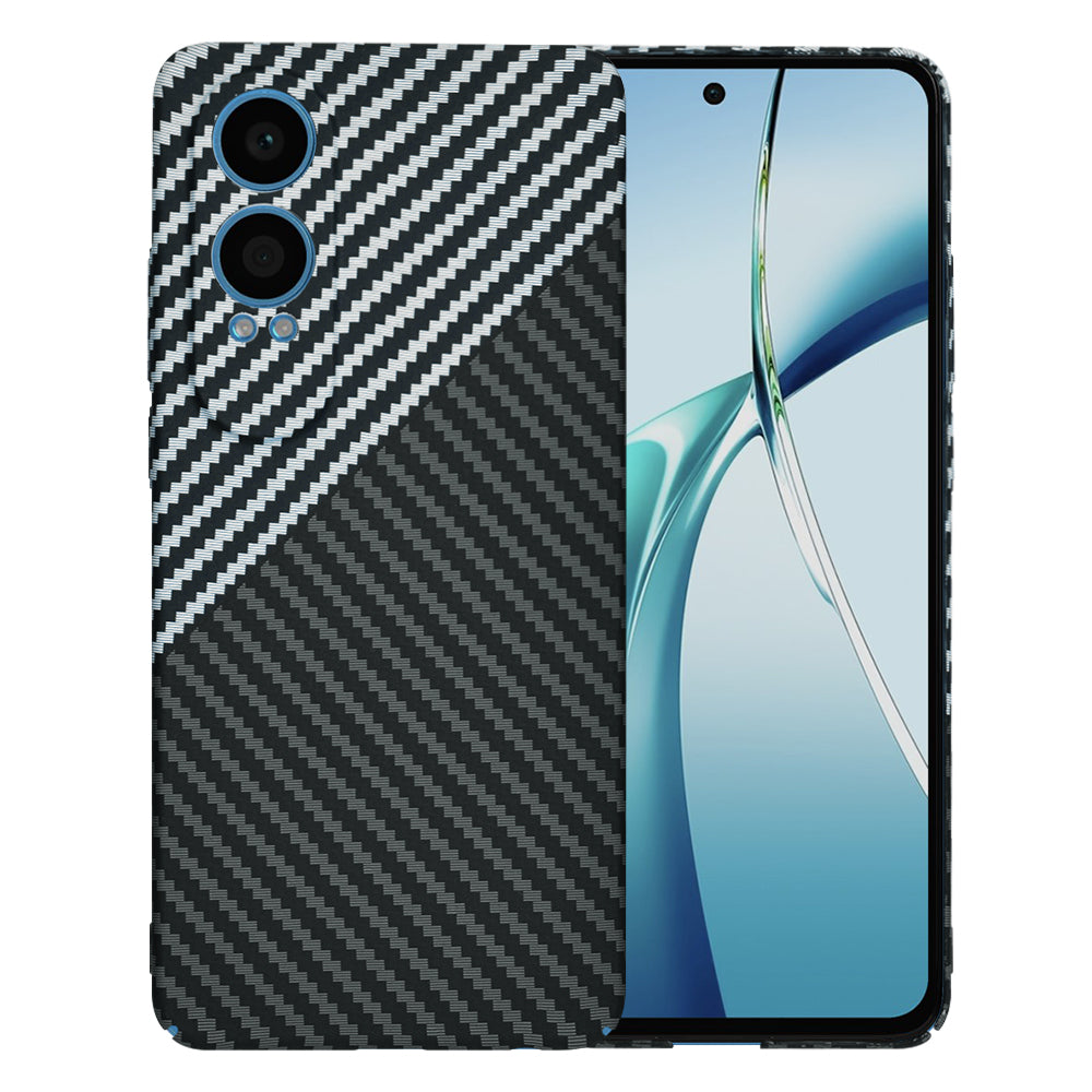 Maska za OnePlus Nord CE4 Lite, Techsuit, Carbonite FiberShell, Crno Siva