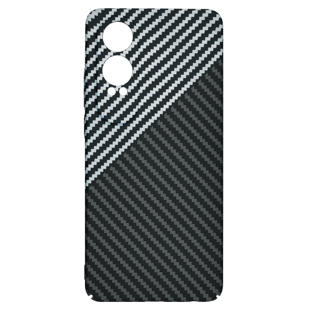 Maska za OnePlus Nord CE4 Lite, Techsuit, Carbonite FiberShell, Crno Siva