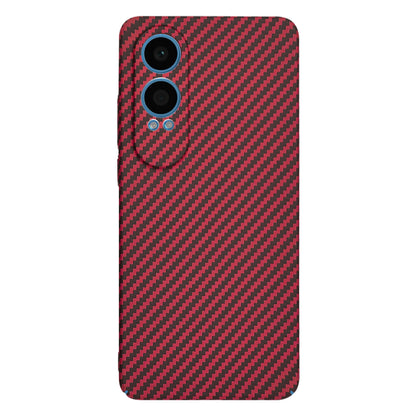 Maska za OnePlus Nord CE4 Lite, Techsuit, Carbonite FiberShell, Crvena