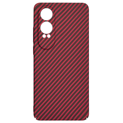Maska za OnePlus Nord CE4 Lite, Techsuit, Carbonite FiberShell, Crvena