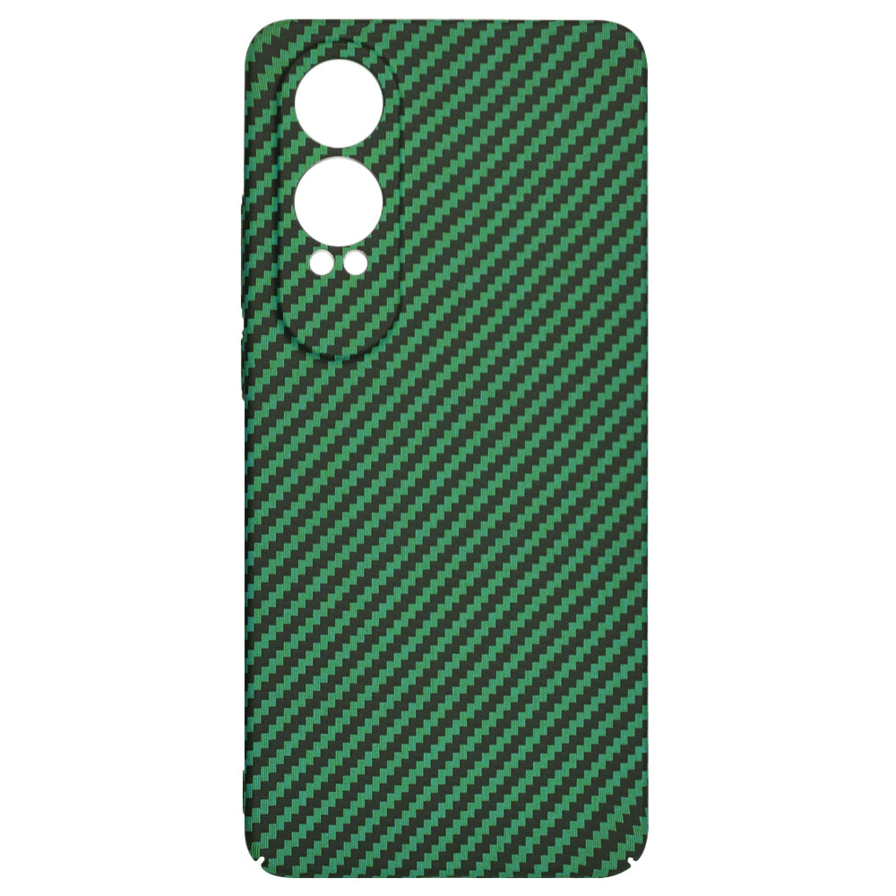 Maska za OnePlus Nord CE4 Lite, Techsuit, Carbonite FiberShell, Zelena