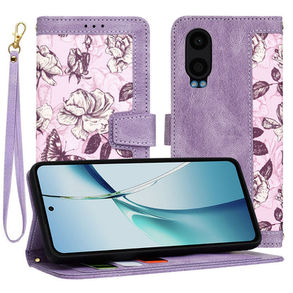 Maska za OnePlus Nord CE4 Lite, Techsuit, FlipCraft, Ljubičasta