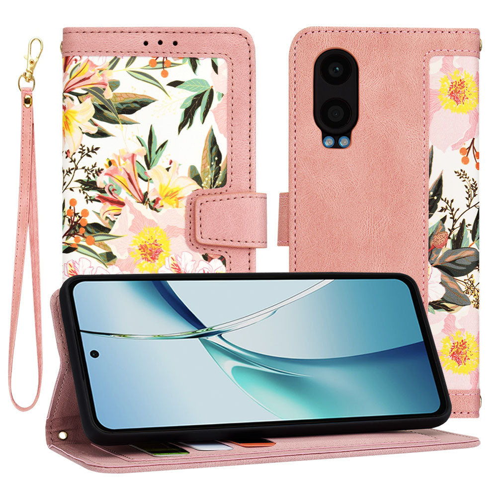 Maska za OnePlus Nord CE4 Lite, Techsuit, FlipCraft, Roza