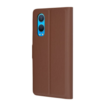 Futrola za OnePlus Nord CE4 Lite, Techsuit, Kožna Folio, Smeđa