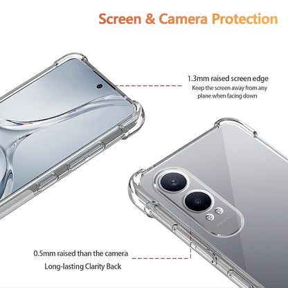 Maska za OnePlus Nord CE4 Lite, Techsuit, Shockproof Clear, Prozirna