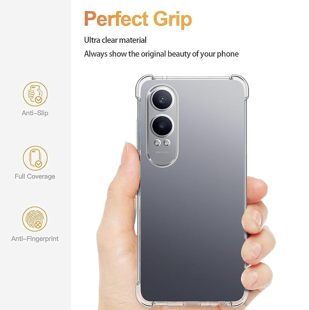 Maska za OnePlus Nord CE4 Lite, Techsuit, Shockproof Clear, Prozirna